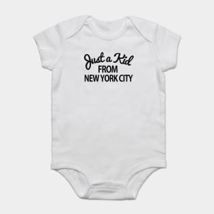 Just a kid from New York City Baby Bodysuit